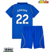 Chelsea Emmanuel Emegha #22 Replica Home Minikit 2026-27 Short Sleeve (+ pants)
